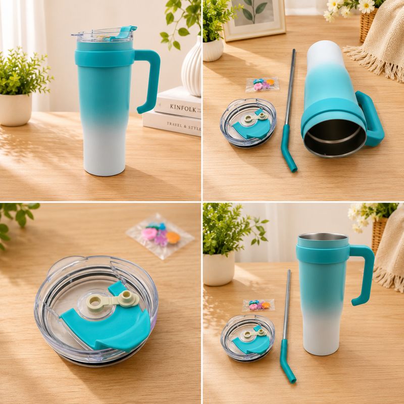 NOLVEX BNB Double Shaded Insulated Stainless Steel Tumbler with - Image 3