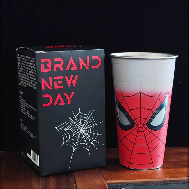 Printingg Nova Spider-Man Color Changing Tumbler, 700ml, White - Image 2
