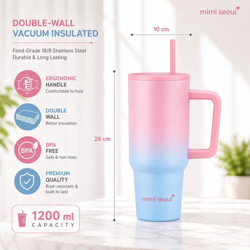 mimi seoul Stainless Steel Vacuum Insulated Tumbler - Image 5