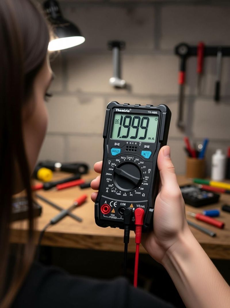 tHemiStO TH-M98 2000 Counts Digital Multimeter Black - Image 6