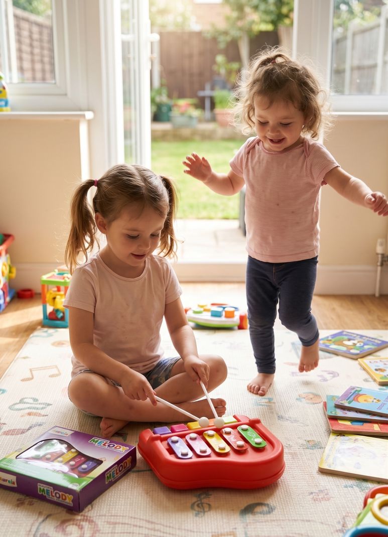 Aurela Small Melody Xylophone (Multicolor) - Image 2