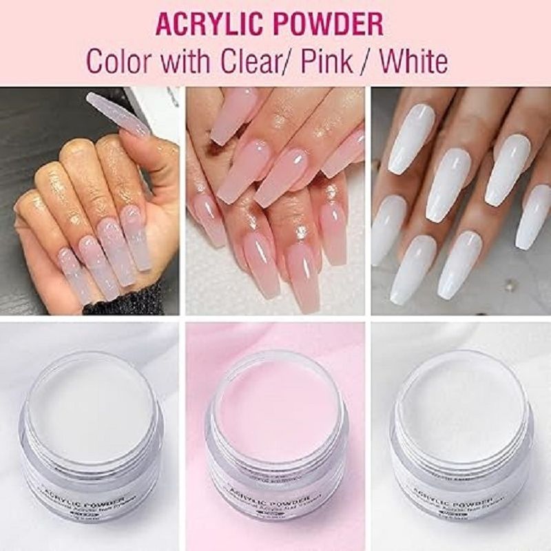 Bluedeal 10-in-1 Nail Art Kit Acrylic Powder Monomer Liquid Set - Image 6