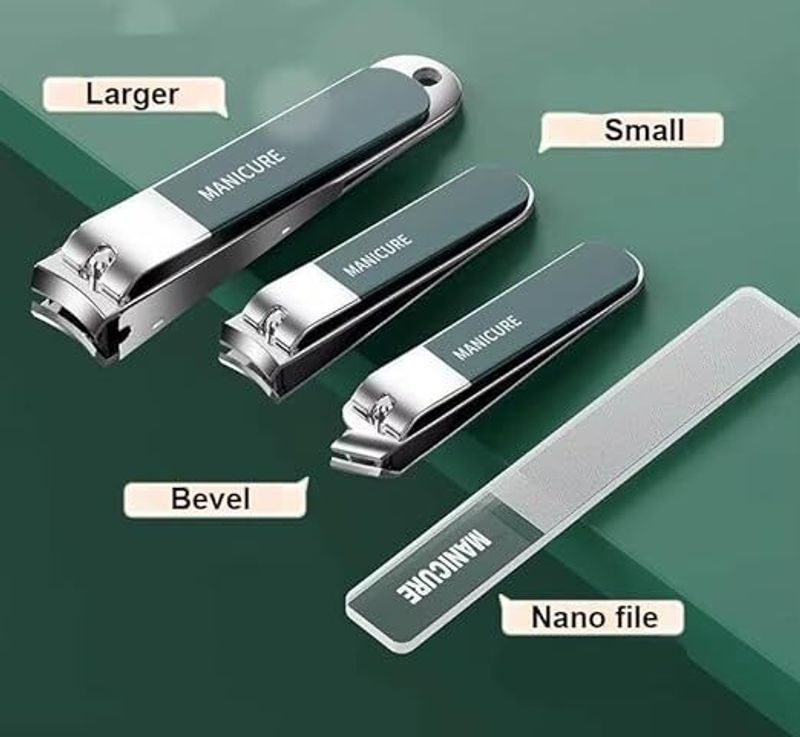 VHRENTERPRISE 10-in-1 Stainless Steel Manicure & Pedicure Nail - Image 3