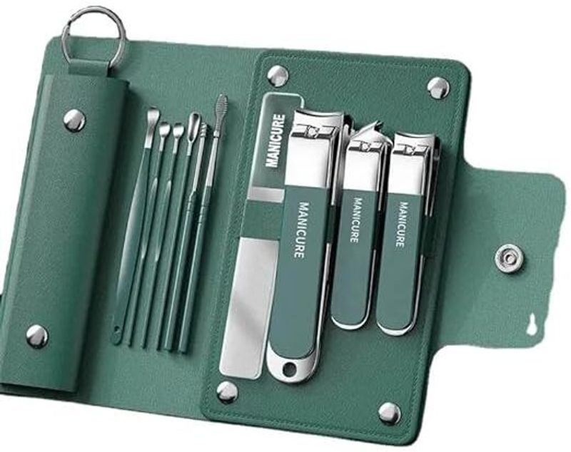 VHRENTERPRISE 10-in-1 Stainless Steel Manicure & Pedicure Nail - Image 2