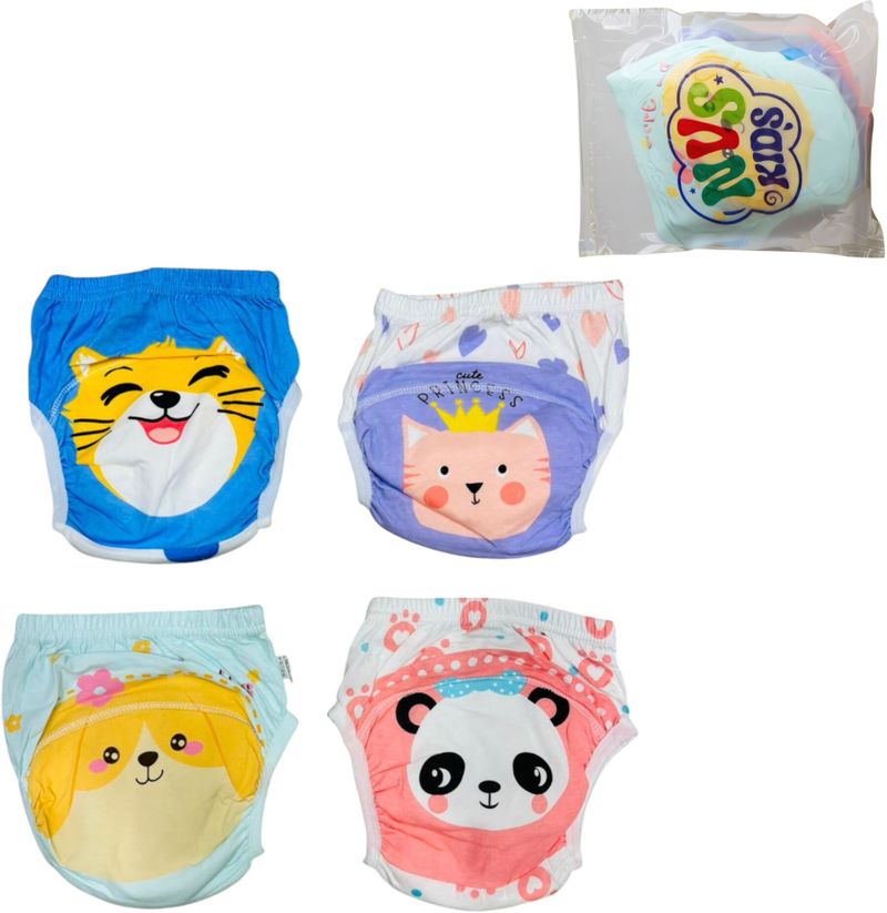 Nvskids Baby Padded Training Pants (Pack of 4) - Image 2