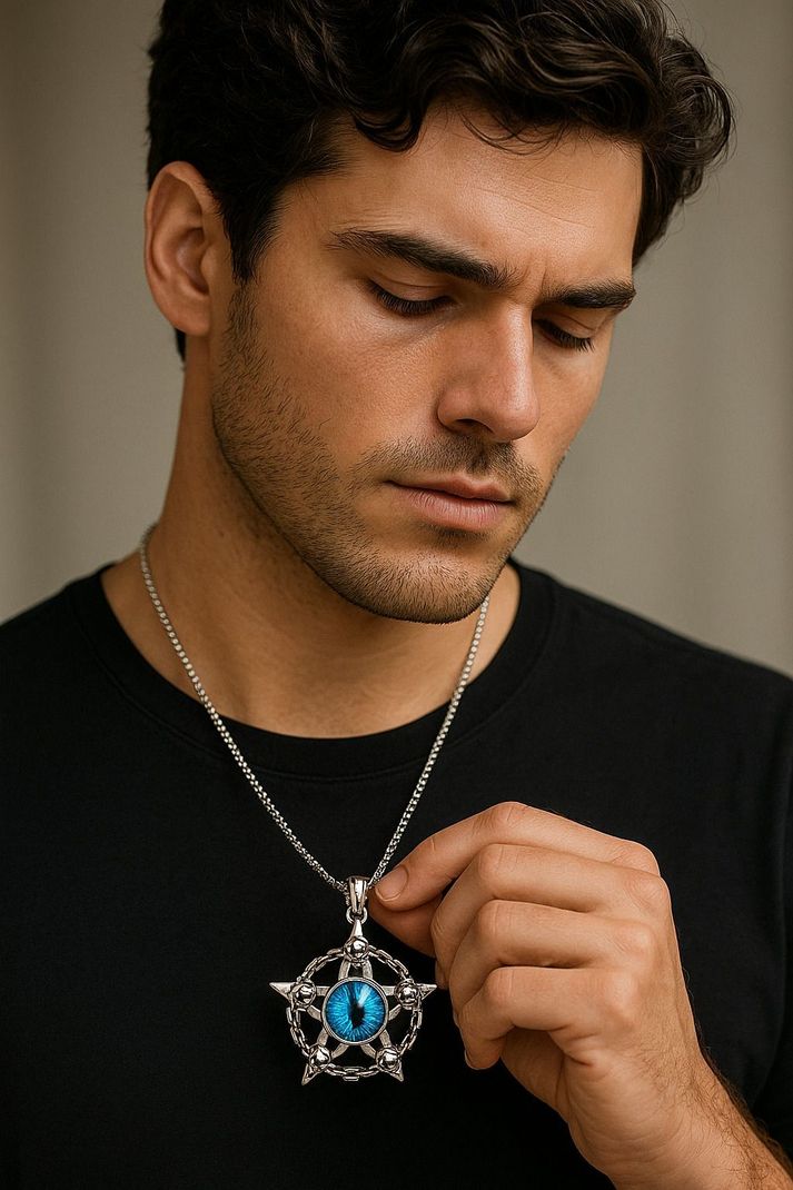 P. R. PRINTS Silver Plated Alloy Necklace Set - Image 6