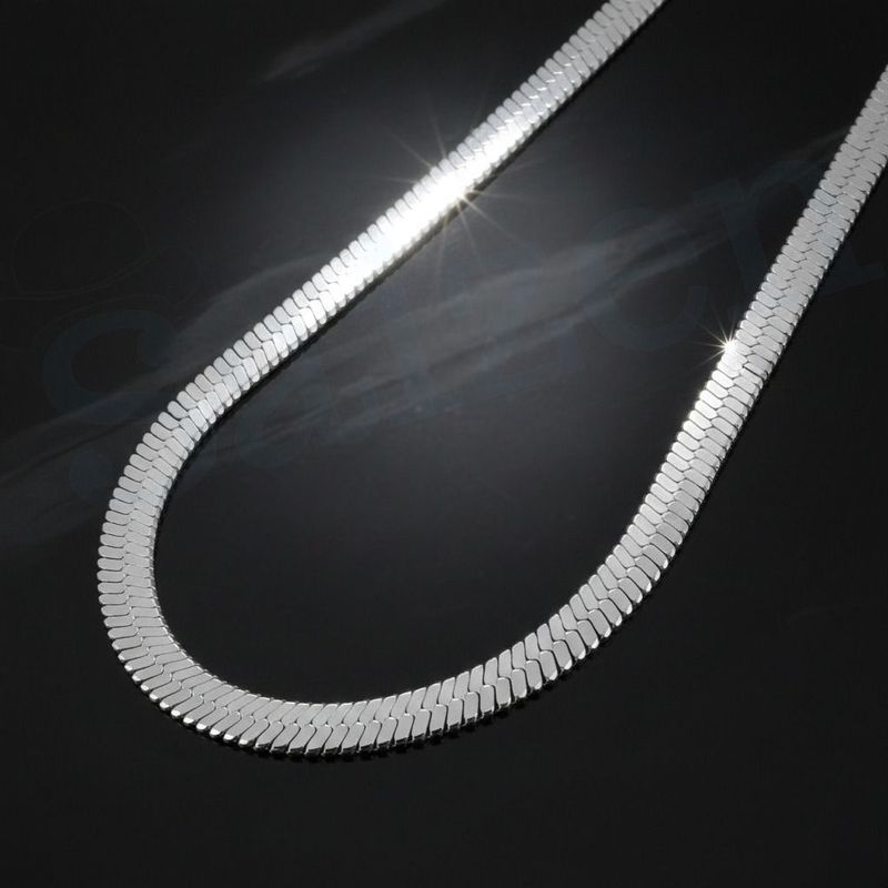 SAIIZEN Silver Snake Chain for Men and Boys - Image 4