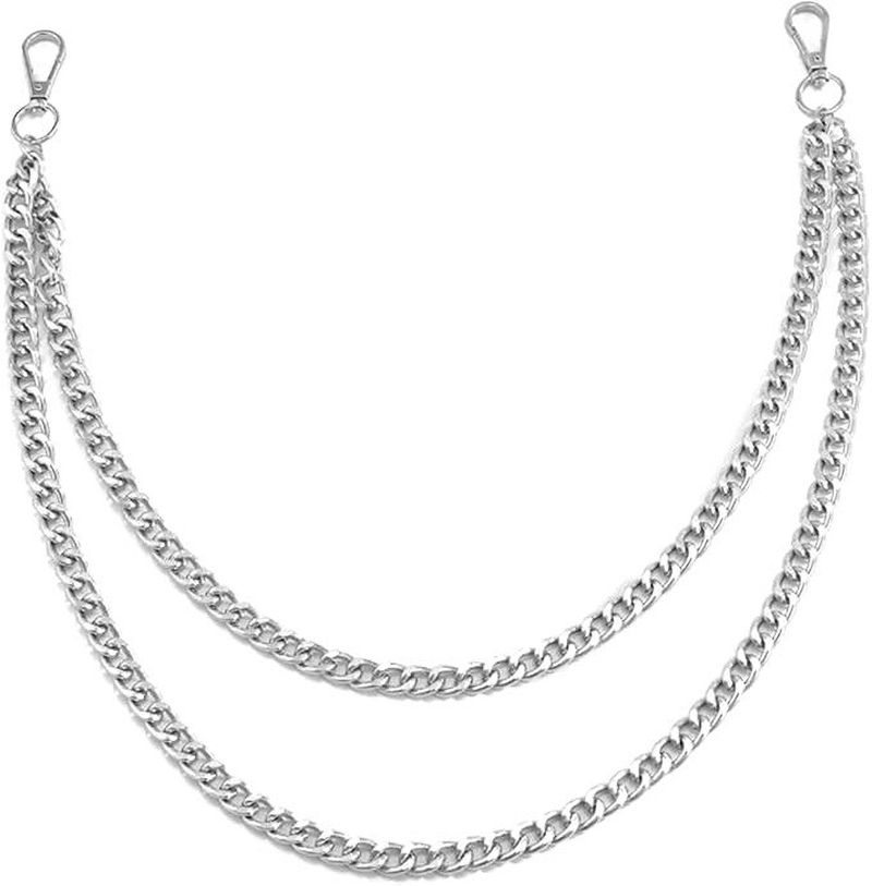 TIYAAZ 2 Layer Jesus Cross Rope Style Jeans Chain - Image 3