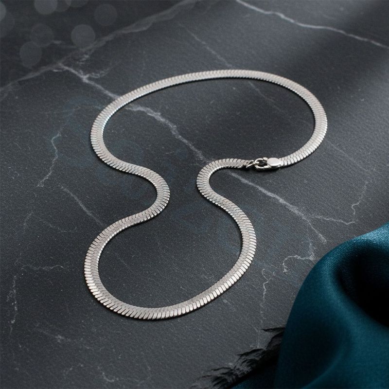 SAIIZEN Silver Snake Chain for Men and Boys - Image 6