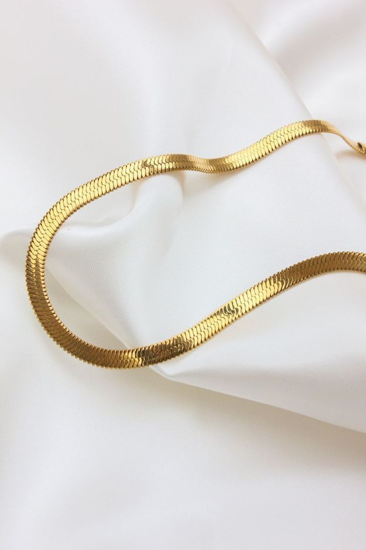 JMAATRCHAAYA Sterling Silver Plated Alloy Chain - Image 7