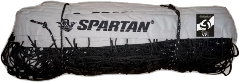 Spartan Top Nylon 4 side Tatron tape Approved By VFI Volleyball Net (Black) - Image 6
