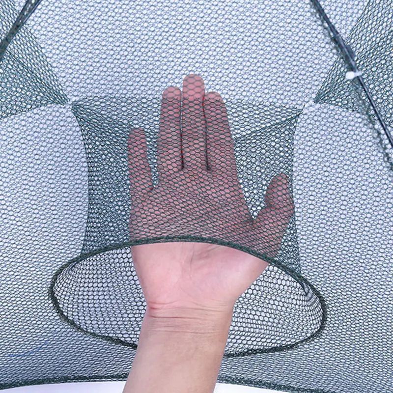 NETKING Umbrella Crab Fishing Net 8 Pocket Fish Trap 6mm Mesh - Image 8