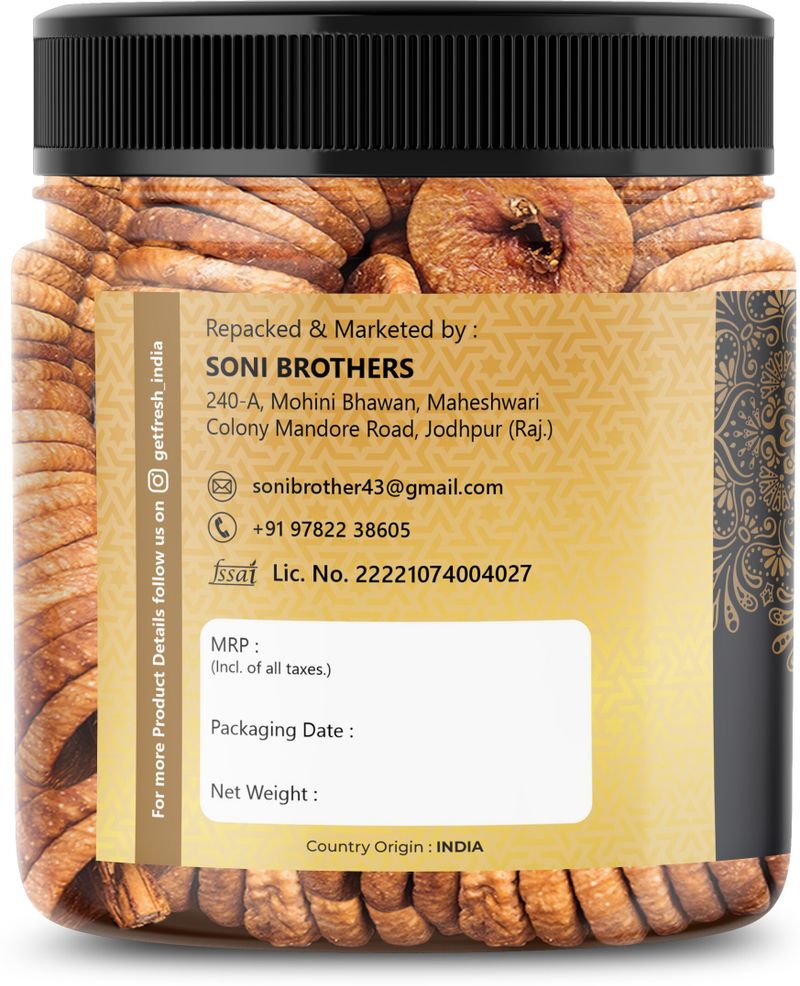 Get Fresh Anjeer Dry Fruits 250 gm - Image 4