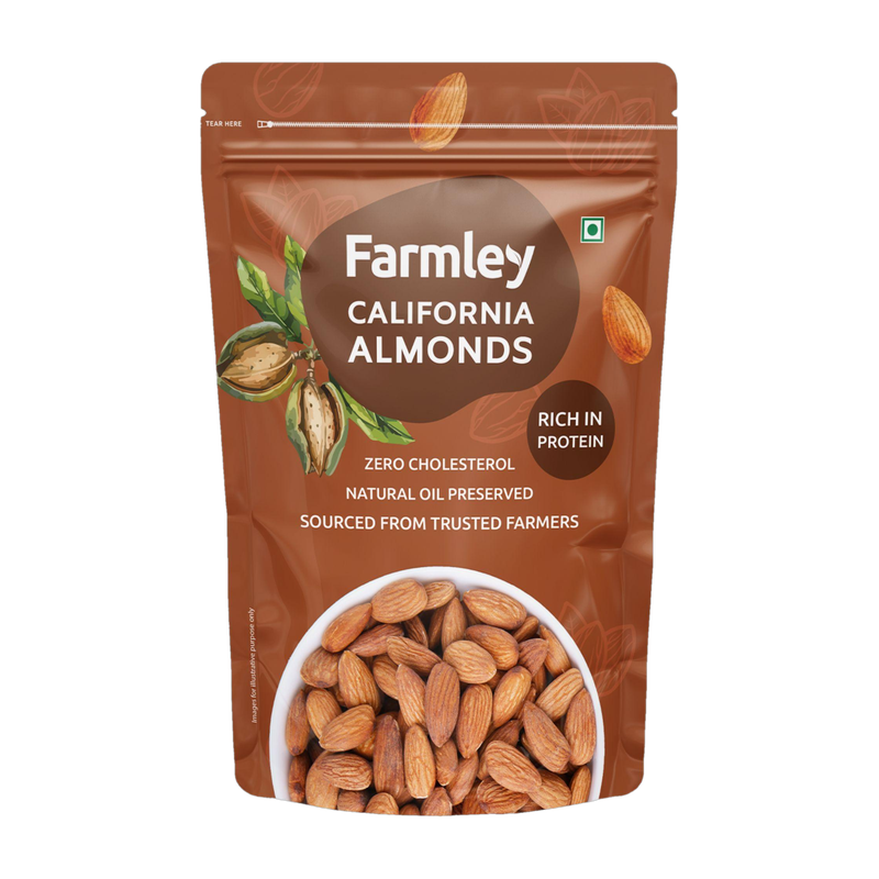 Farmley Popular California Almonds (1 x 500 g)