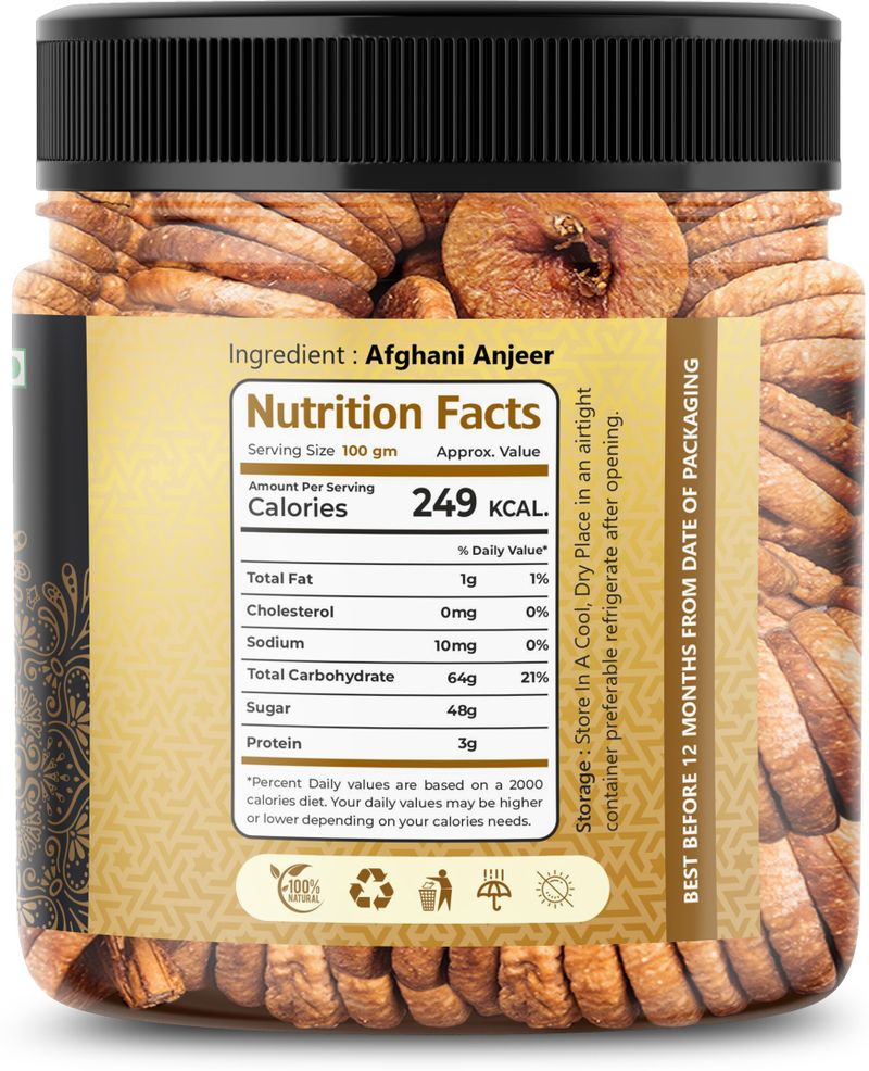 Get Fresh Anjeer Dry Fruits 250 gm - Image 5