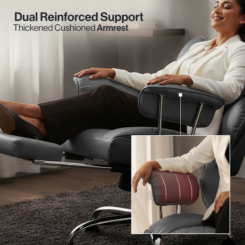 Drogo Ergonomic High Back Office Chair - Image 5