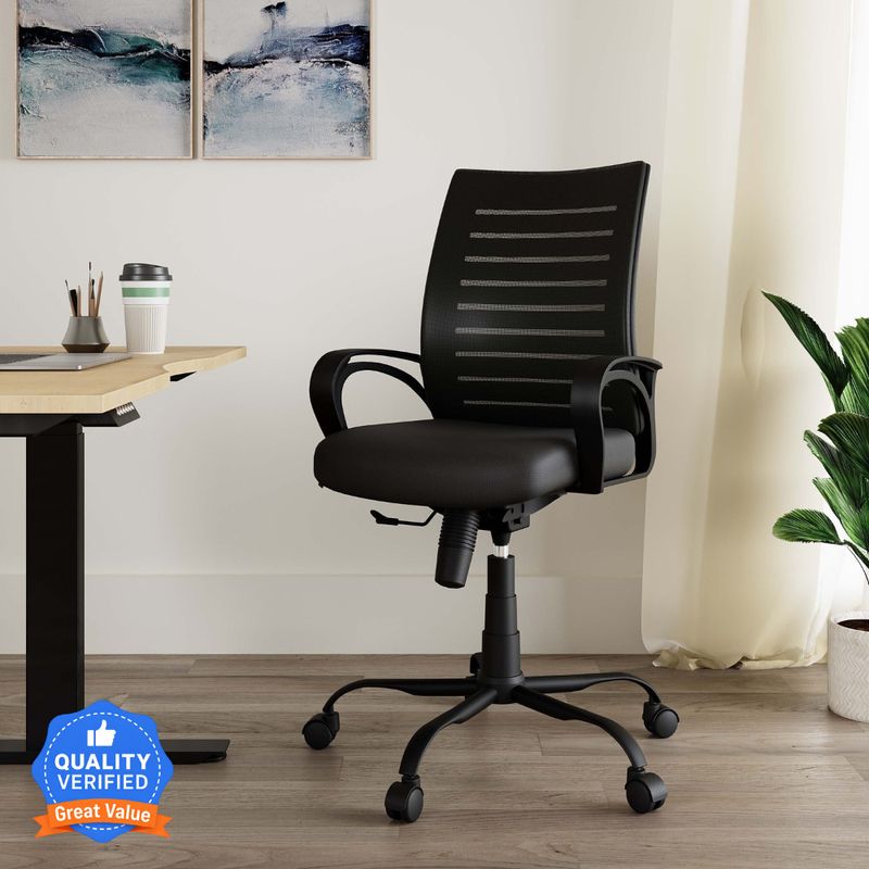 IAFA Diego Mid Back Ergonomic Office Chair - Image 2