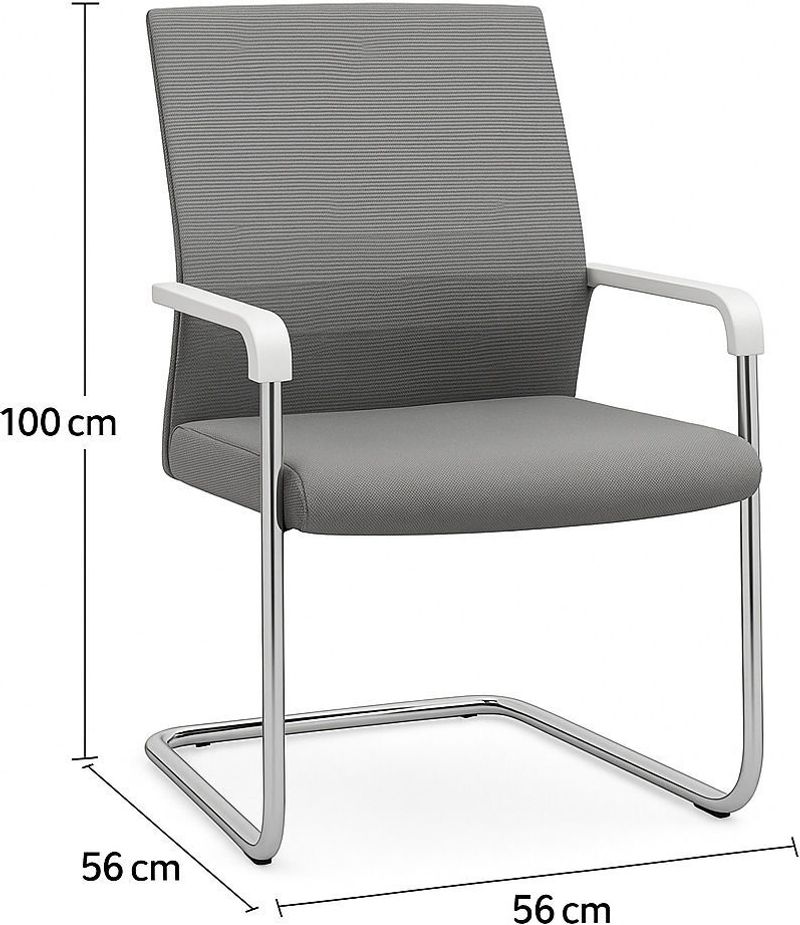 OAK and AURA Premium Mesh Back Office Chair - Image 6