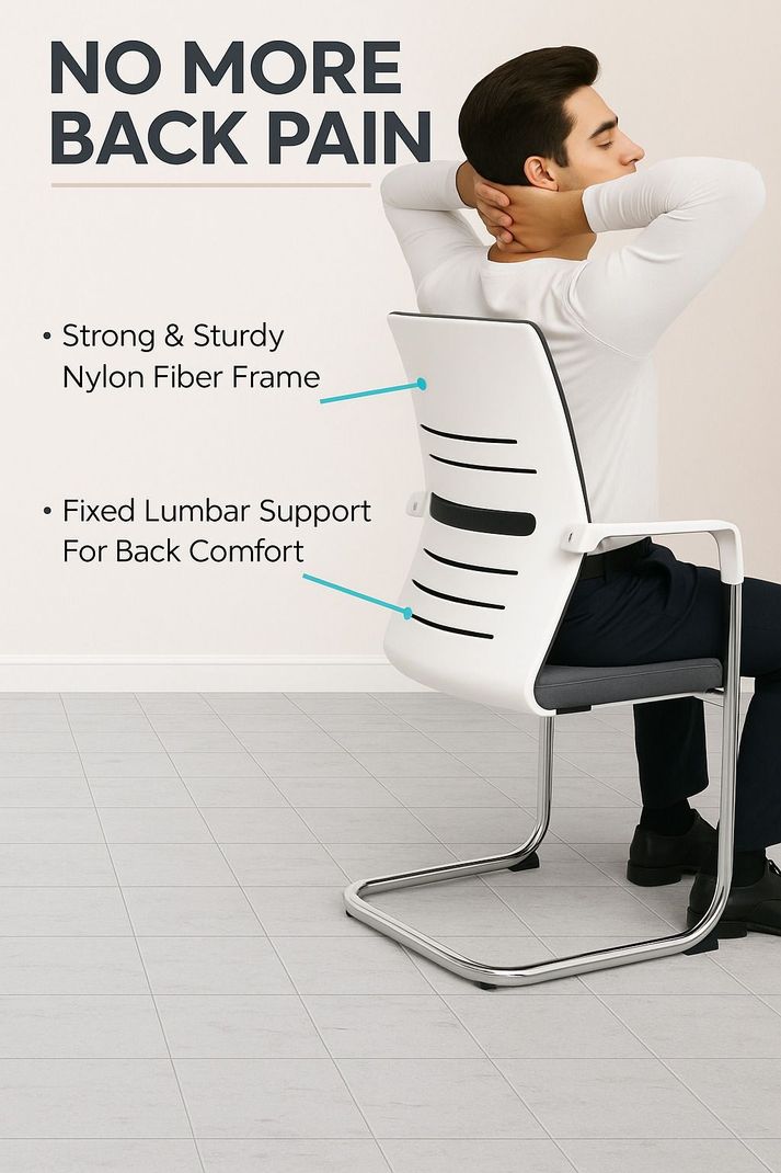 OAK and AURA Premium Mesh Back Office Chair - Image 5
