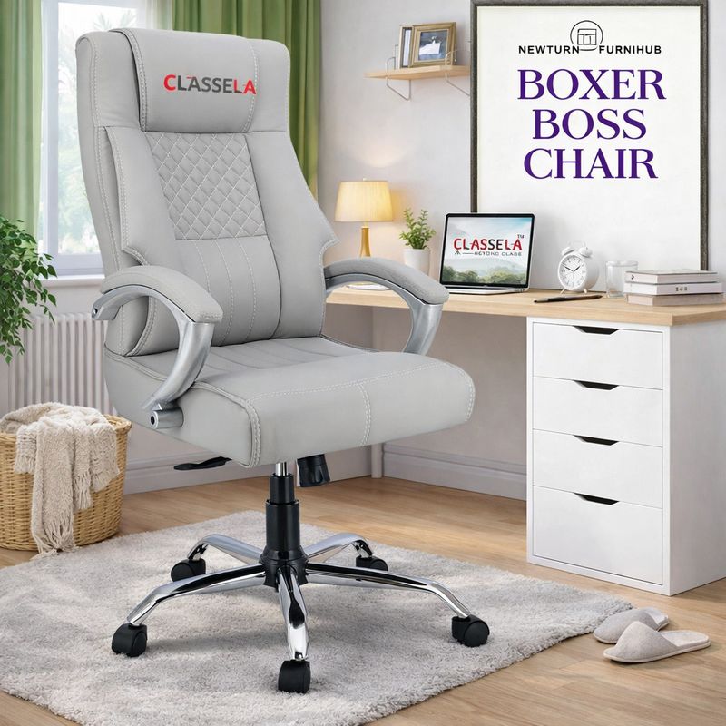 CLASSELA Boss Leatherette Office Chair - Image 2