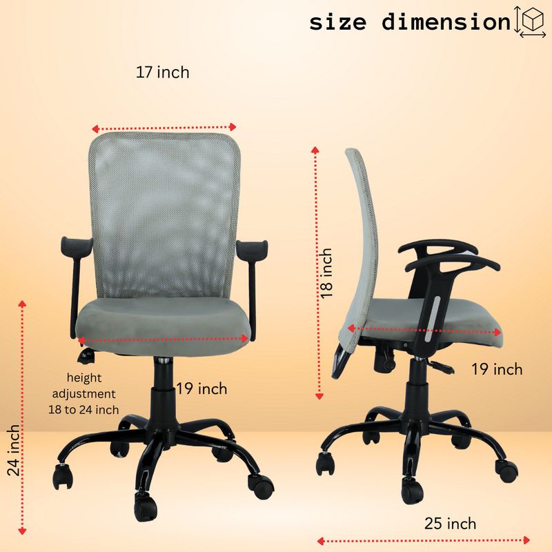 Newturn নিà¦à¦à¦¾à¦°à§à¦¨ Sigma S1 Ergonomic Mesh Executive office metal stand with 2 Year warranty সিনà§à¦¥à§à¦à¦¿à¦ ফাà¦à¦¬à¦¾à¦° à¦
ফিস à¦
à§à¦¯à¦¾à¦¡à¦à¦¾à¦¸à§à¦à§à¦¬à¦² à¦à¦°à§à¦® à¦à§à§à¦¾à¦° (à¦à§à¦°à§, à¦à§à¦°à§, à¦à¦° সà§à¦) - Image 5