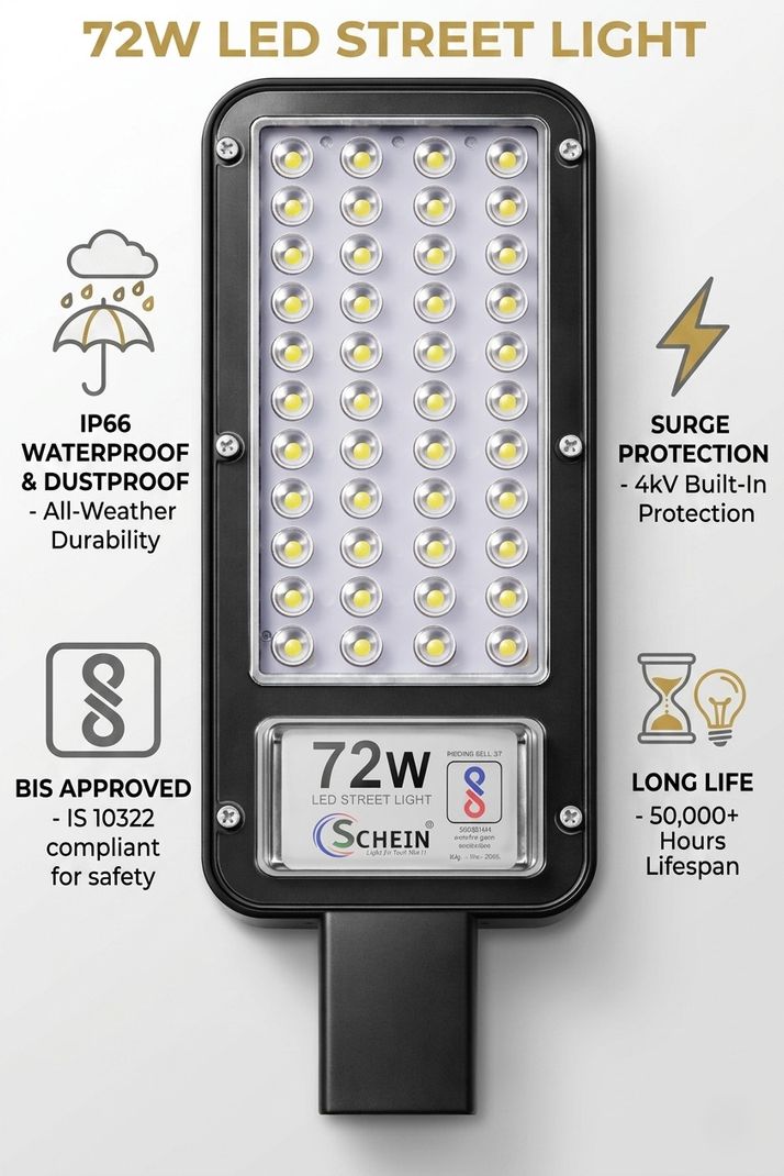 SCHEIN Street Light LED 72W White - Image 2