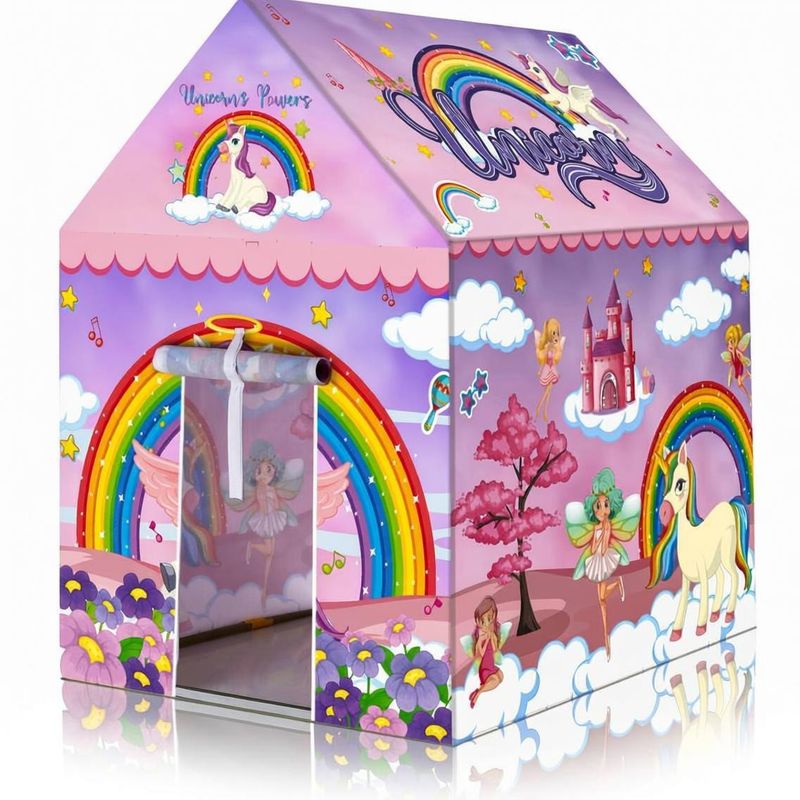 TOOBIL Unicorn Theme Play Tent House Multicolor - Image 2