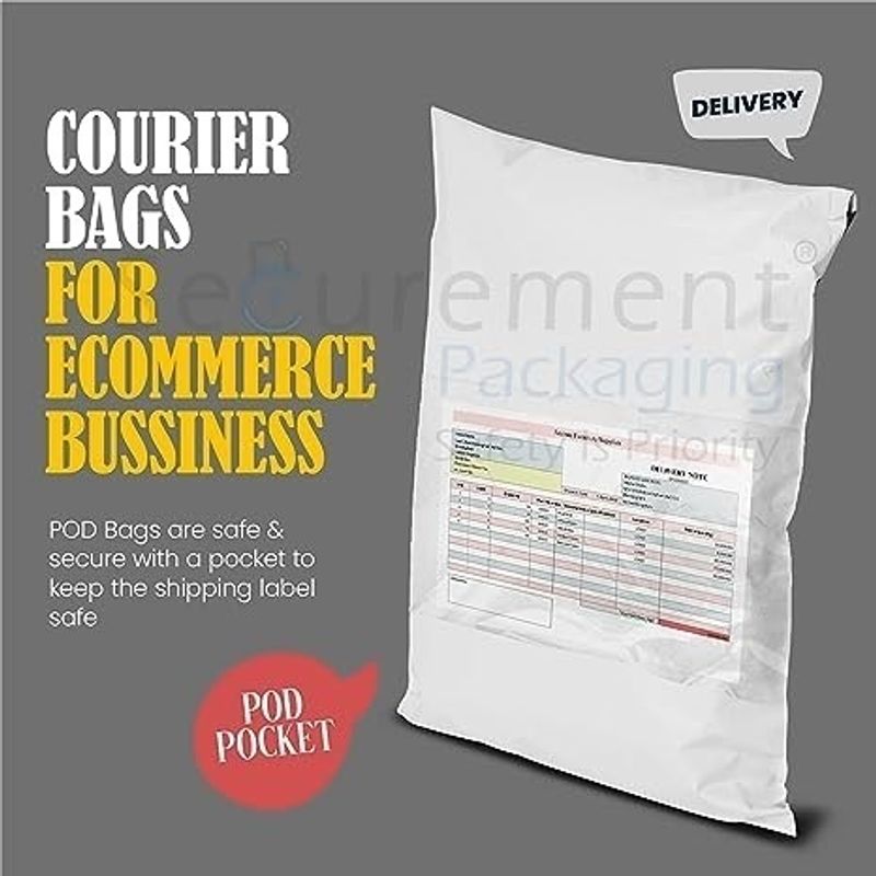 Maleta 000110*14 Security Bag (10 x 14, Pack of 50) - Image 4