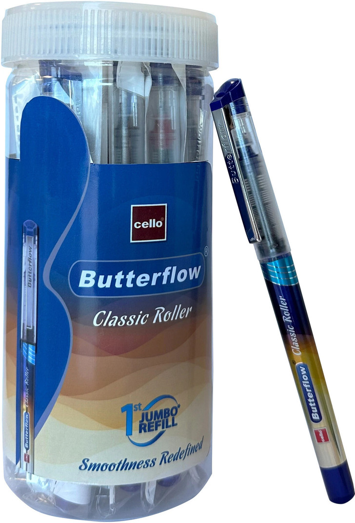 cello butterflow classic roller ball pen