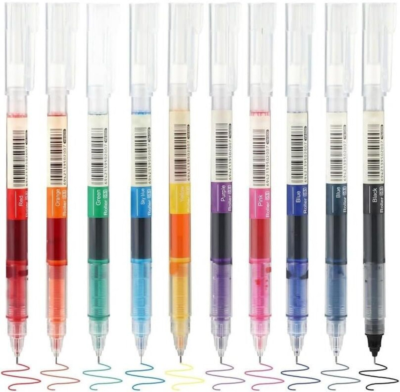Like it 0.5mm Fine Point Liquid Ink Rollerball Pens, 10 Colours Gel Pen - Buy Like it 0.5mm Fine Point Liquid Ink Rollerball Pens, 10 Colours Gel Pen 
