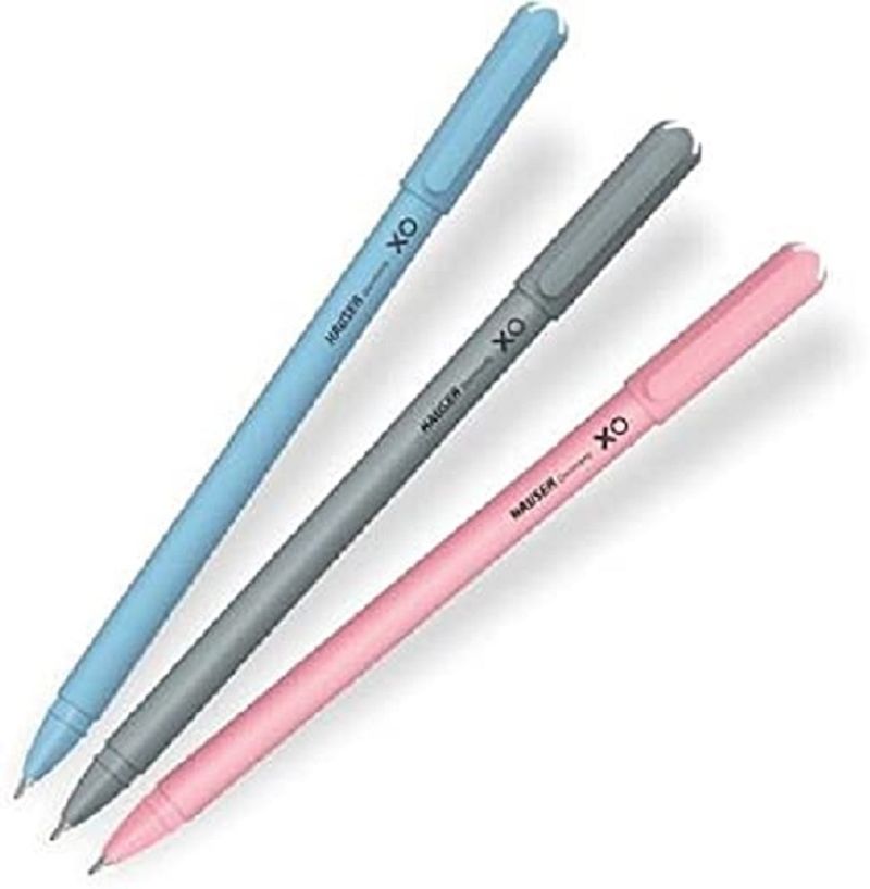 HAUSER Xo Ball Pen (Pack of 100, Blue Black and Red) - Image 3