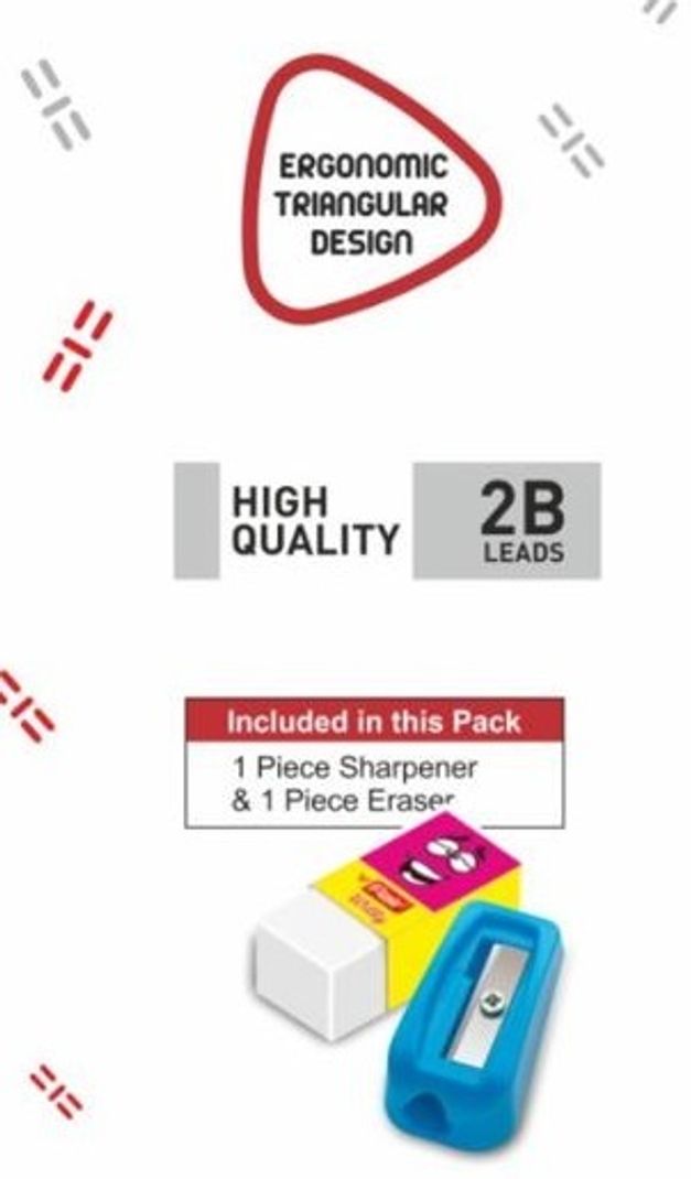Flair Creative Dart Extra Dark Pencil Pack of 10 - Image 4