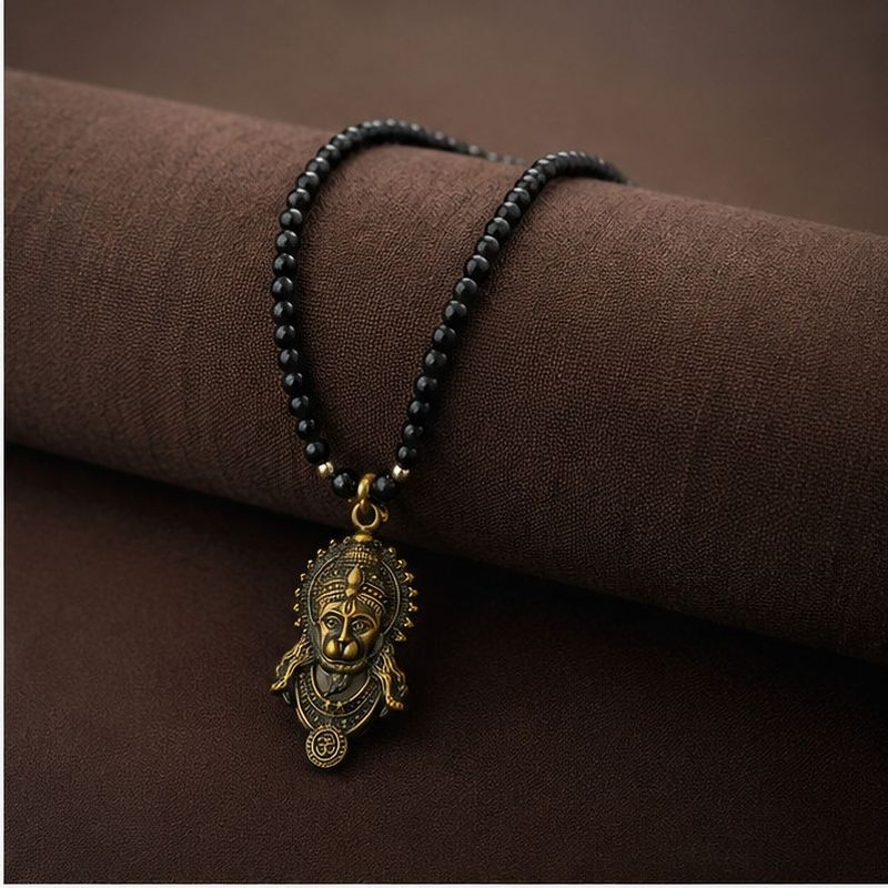 ringzinnie Men's Hanuman Face Pendant - Image 5