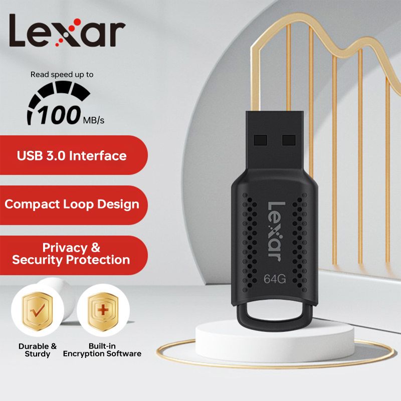 Lexar JumpDrive V400 64GB USB 3.2 Flash Drive - Image 3
