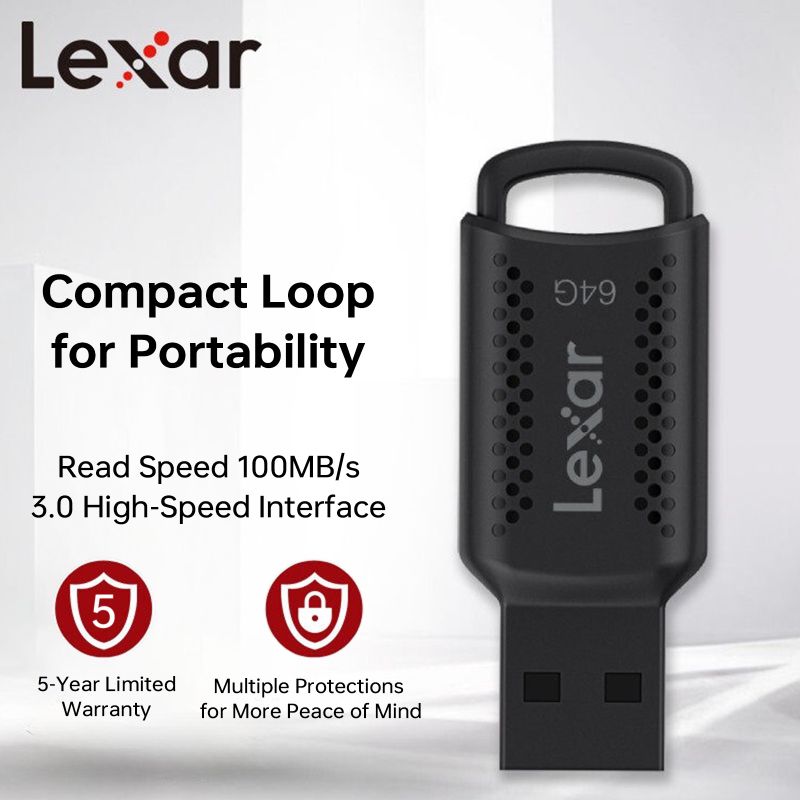 Lexar JumpDrive V400 64GB USB 3.2 Flash Drive - Image 4