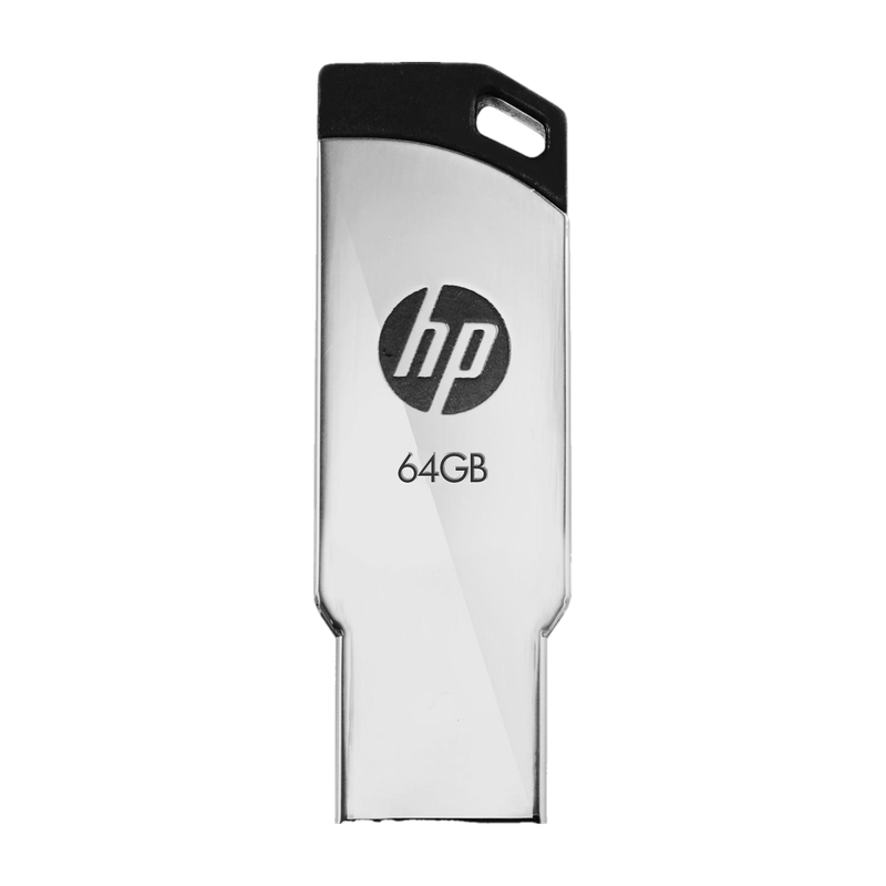 HP V236w 64 GB Pen Drive Compatible with Audio Player, Desktop Computer, Gaming Console, Laptop, Mobile, Netbook, Tablet, Television USB 2.0 Metal Cas