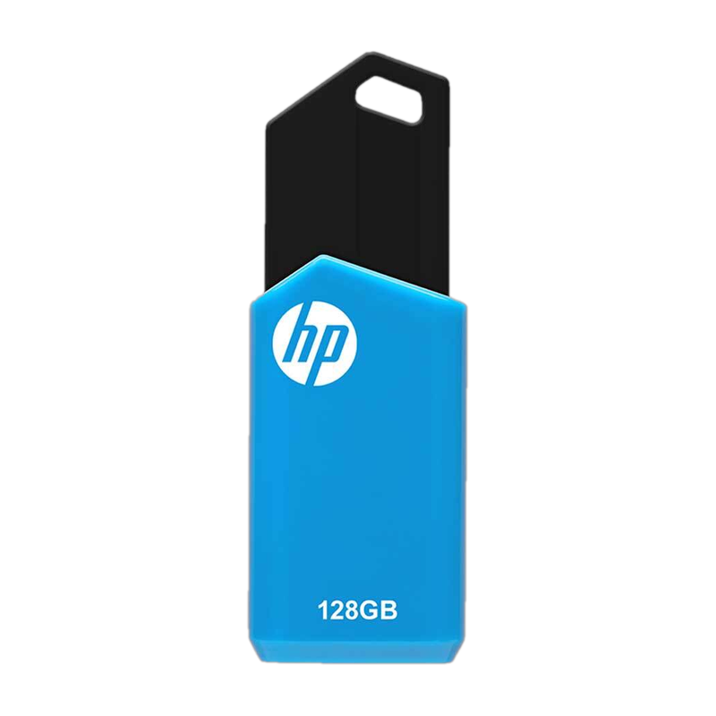 Hp V150w-blue 128 Gb Pen Drive Compatible With Laptop Usb 2.0 Plastic Case