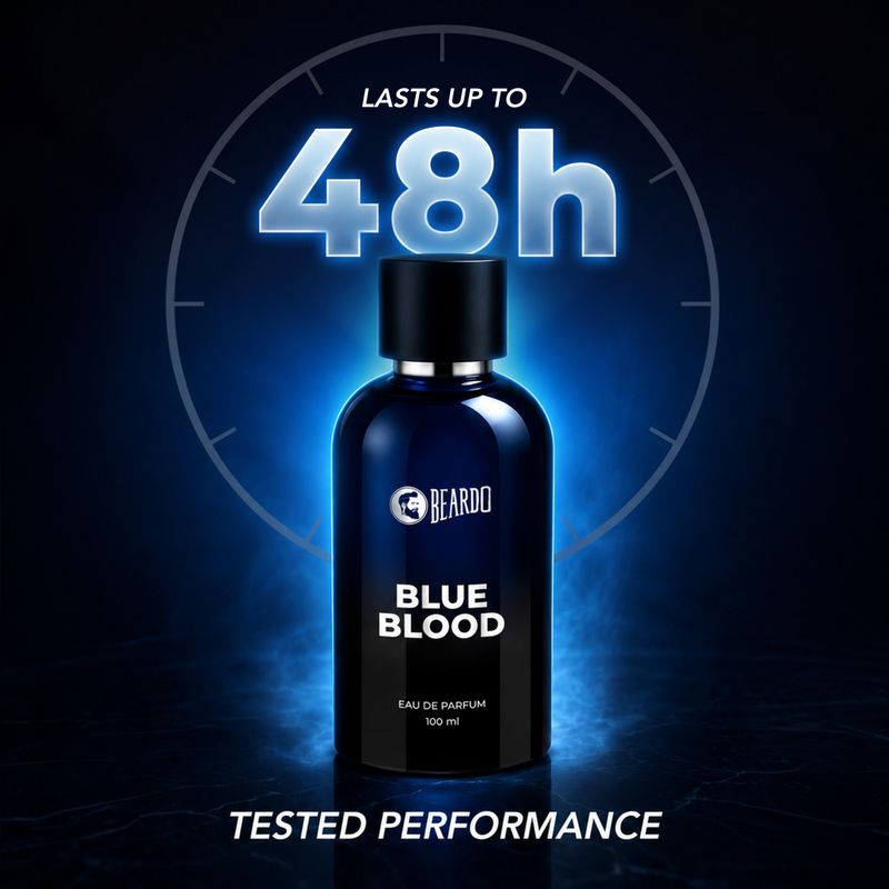 Beardo Blue Blood 100ml Perfume - Image 4