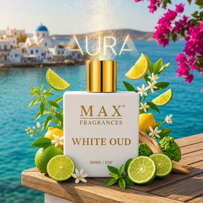 maxfragrances White Oud Elite Eau de Parfum 100ml - Image 3
