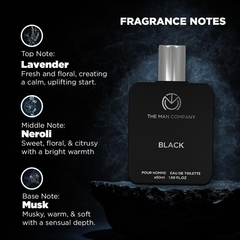 The Man Company Black Perfume 50ml - Image 4