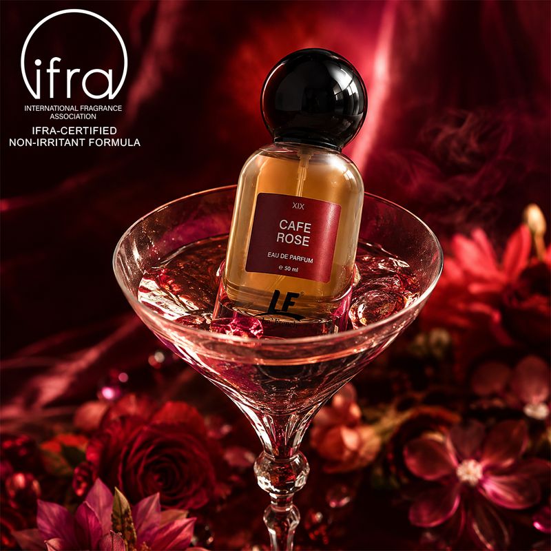 La French Cafe Rose Unisex Perfume - Image 4