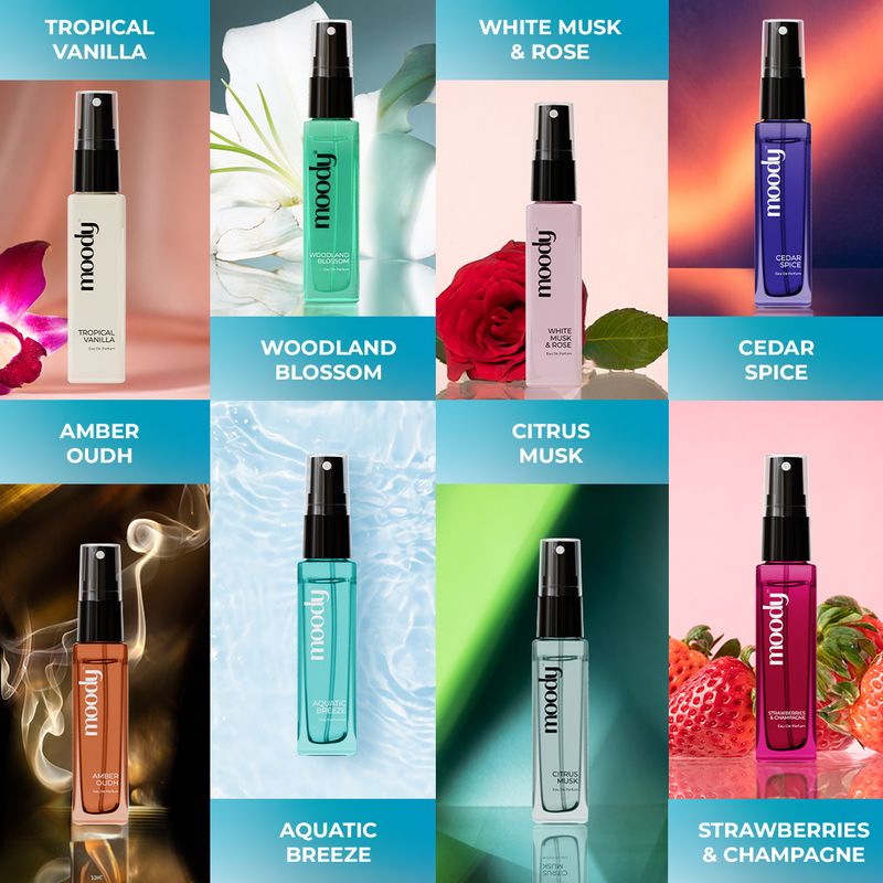 MOODY Premium Perfume Gift Set of 8 Pack of 8 · 80 ml (640 ml total) - Image 3