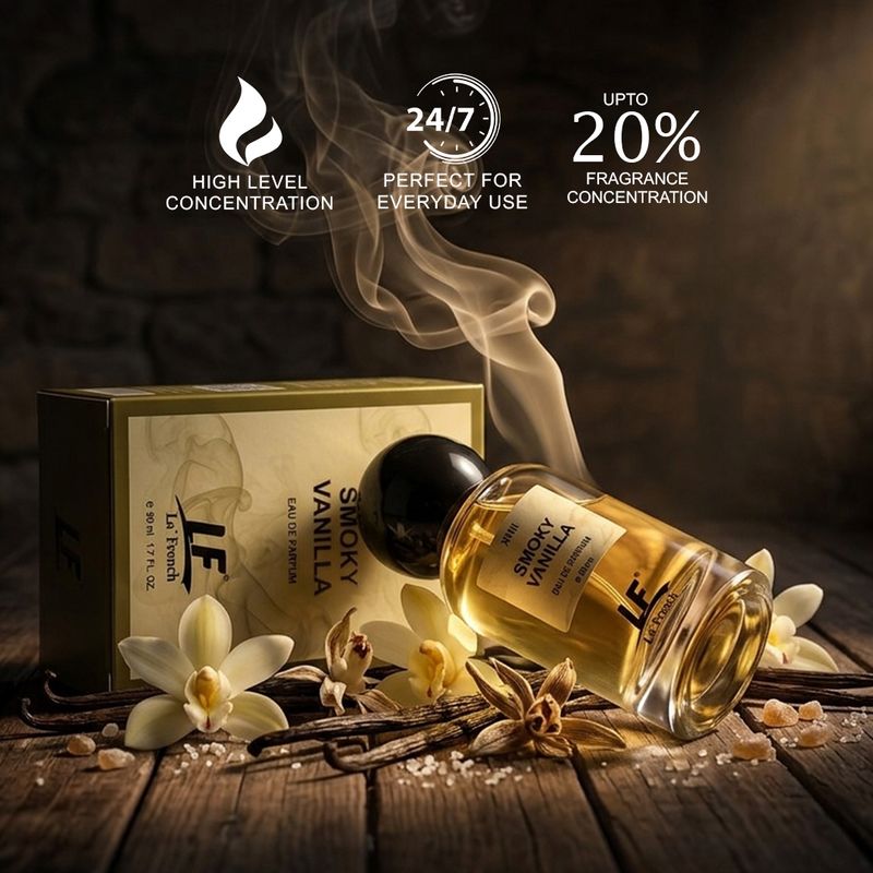 La French Smoky Vanilla Perfume 50 ml - Image 6