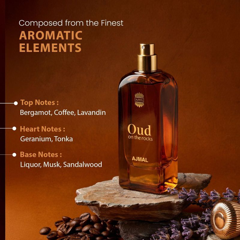Ajmal Oud On The Rocks Perfume 100ml - Image 3