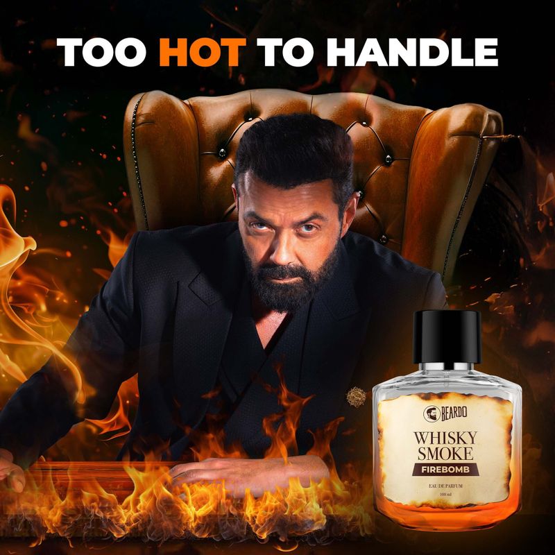 BEARDO Whisky Smoke Firebomb EDP Perfume 100 ml - Image 4
