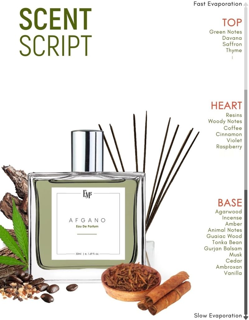 Em5 Afgano Amber Smoky Oud Wood Fragrance - Image 6