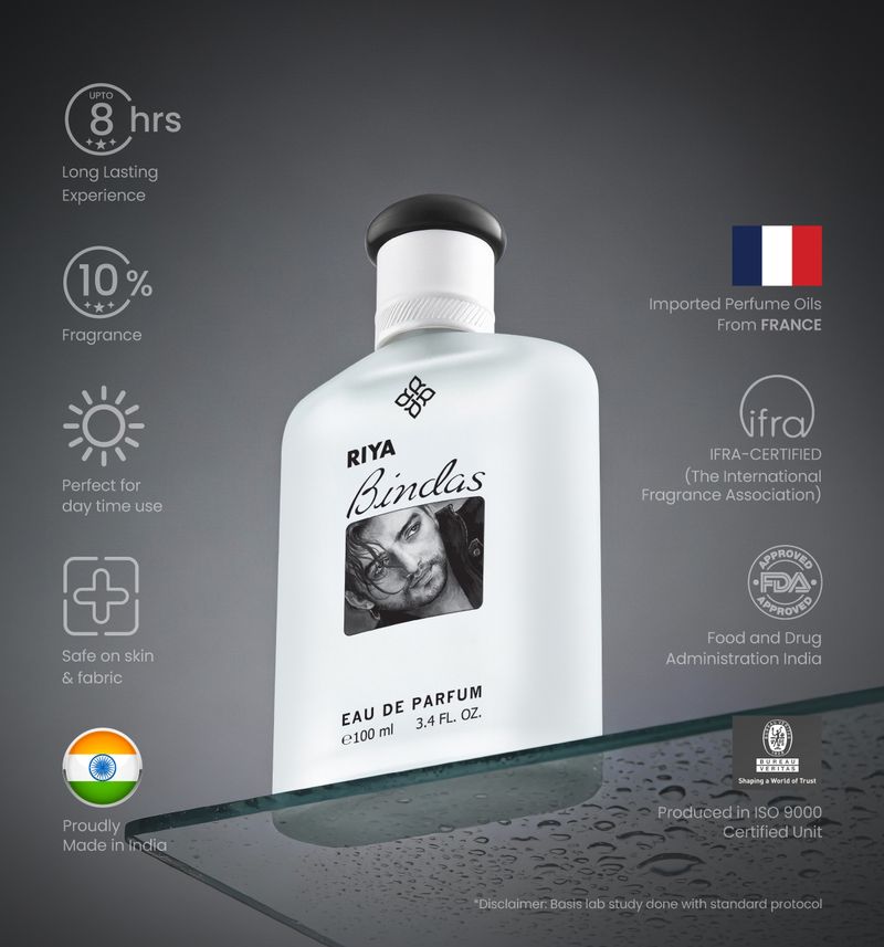 RIYA Bindas Black EDP 100ml - Image 3