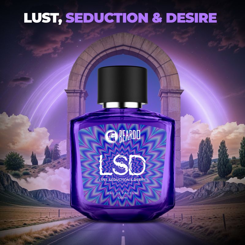 BEARDO LSD Perfume for Men, 100ml Eau de Parfum - Image 5
