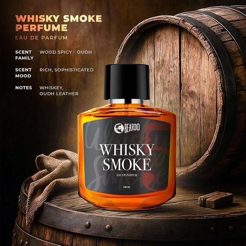BEARDO Whisky EDP 100 ml, Pack of 2 Eau de Parfum - 200 ml (For Men) - Image 3