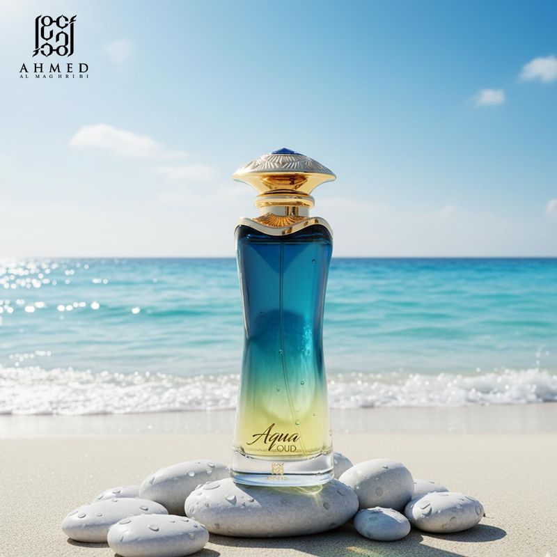 Ahmed Al Maghribi Aqua Oud Eau de Parfum 90 ml - Image 5